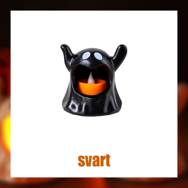 Halloween Dekoration Led Elektronisk Svart Och Vitt Spökljus