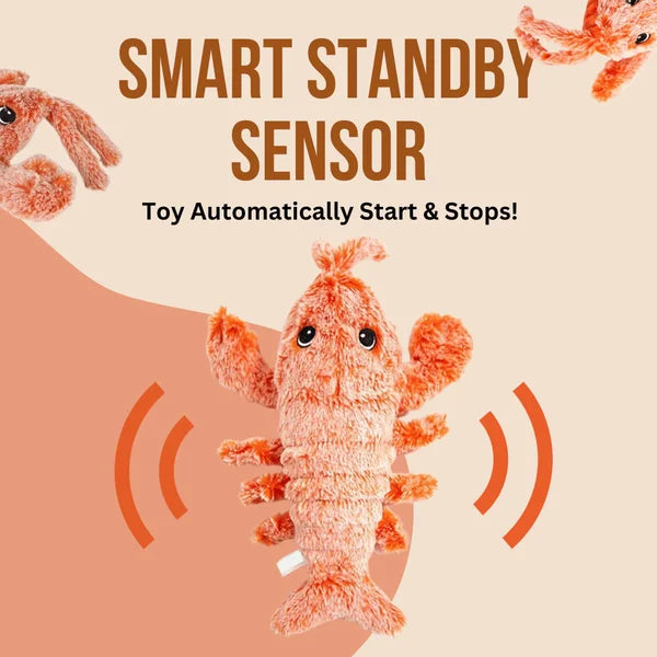 đ„Floppy Lobster Interactive Dog Toy