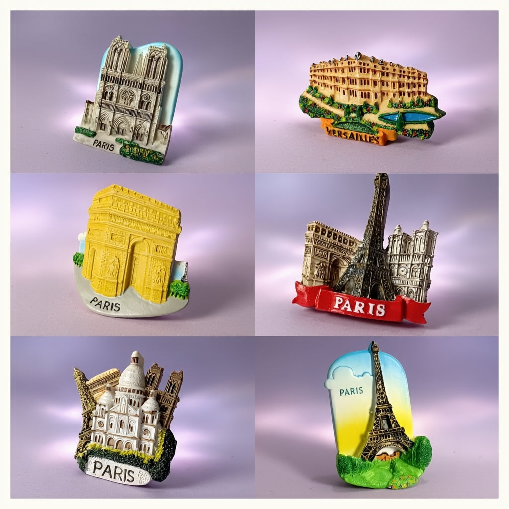 💖3D fridge magnets – travel souvenirs