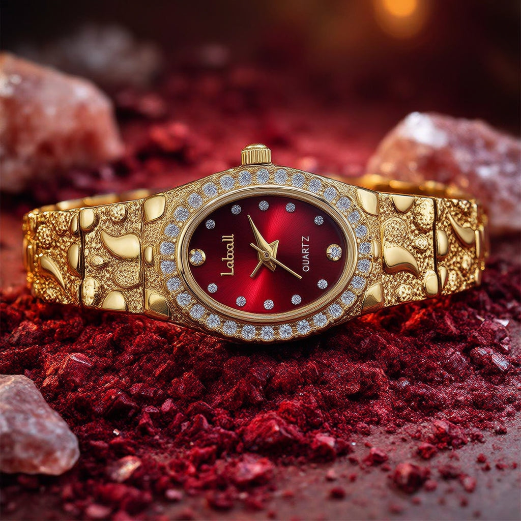 Women's Elegant Oval Quartz Watch