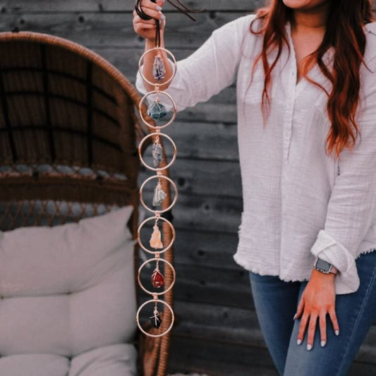 Balanserad Energikristalldekoration