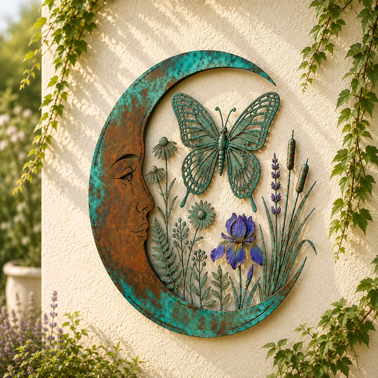 🌙Dragonfly Moon Wall Decor