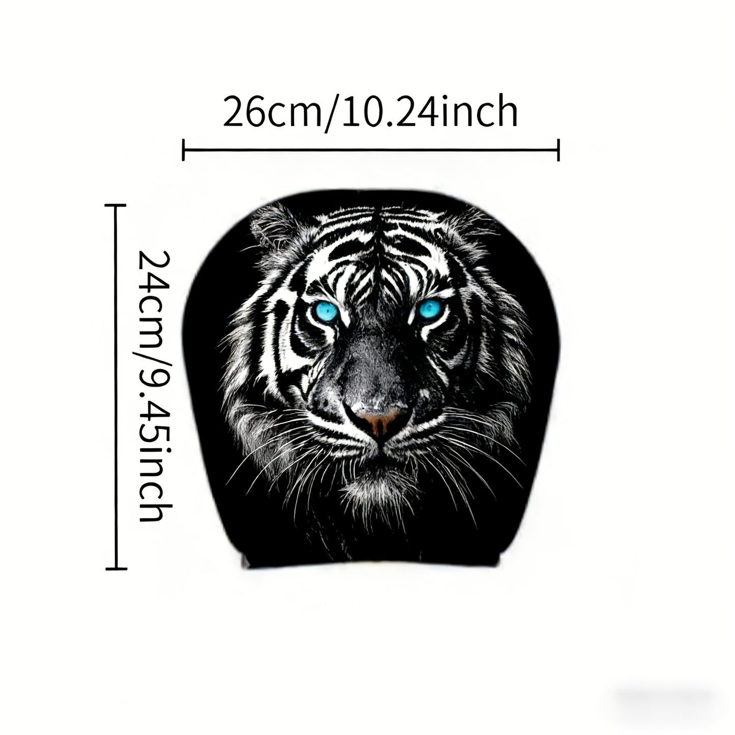 ๐ Funny Cartoon Car Headrest Covers โ 2PCS Universal Fit ๐