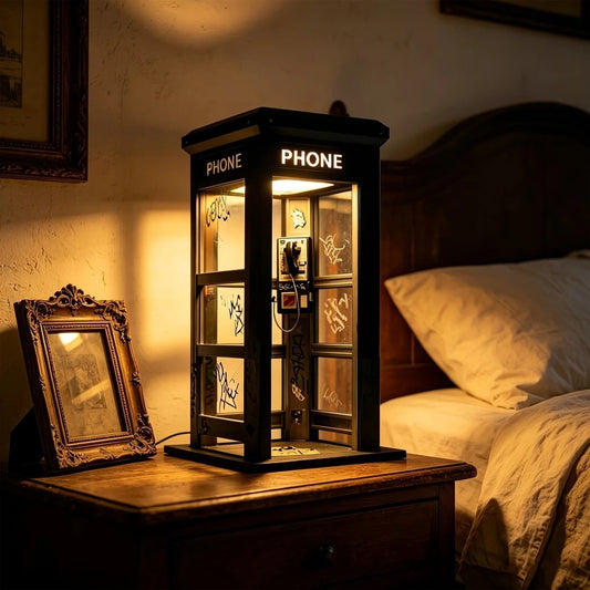 📞Vintage Phone Booth Ambient Lamp✨