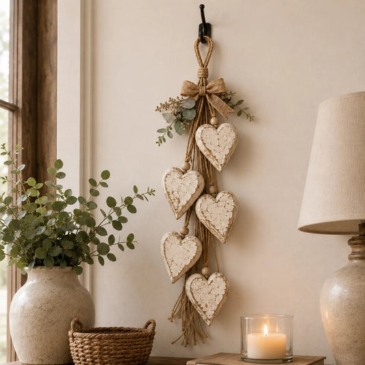 🍂🤎Wall decoration: Heart to hang up