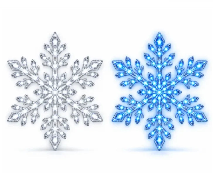 ❄️ LED Snowflake Wall Lights ✨
