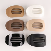 Oval hårgreppsuppsättning