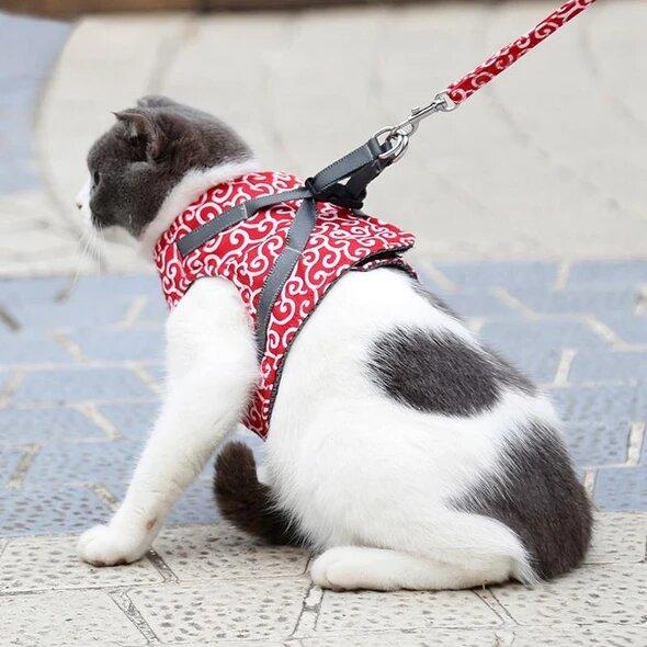 đœPet Leash Breakaway bröstrem vĂ€st sele