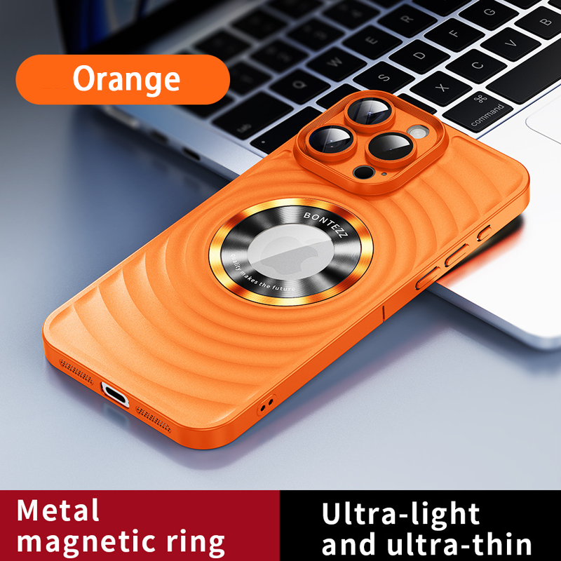 Vågigt magnetiskt mobilskal: Ultratunnt och stötsäkert