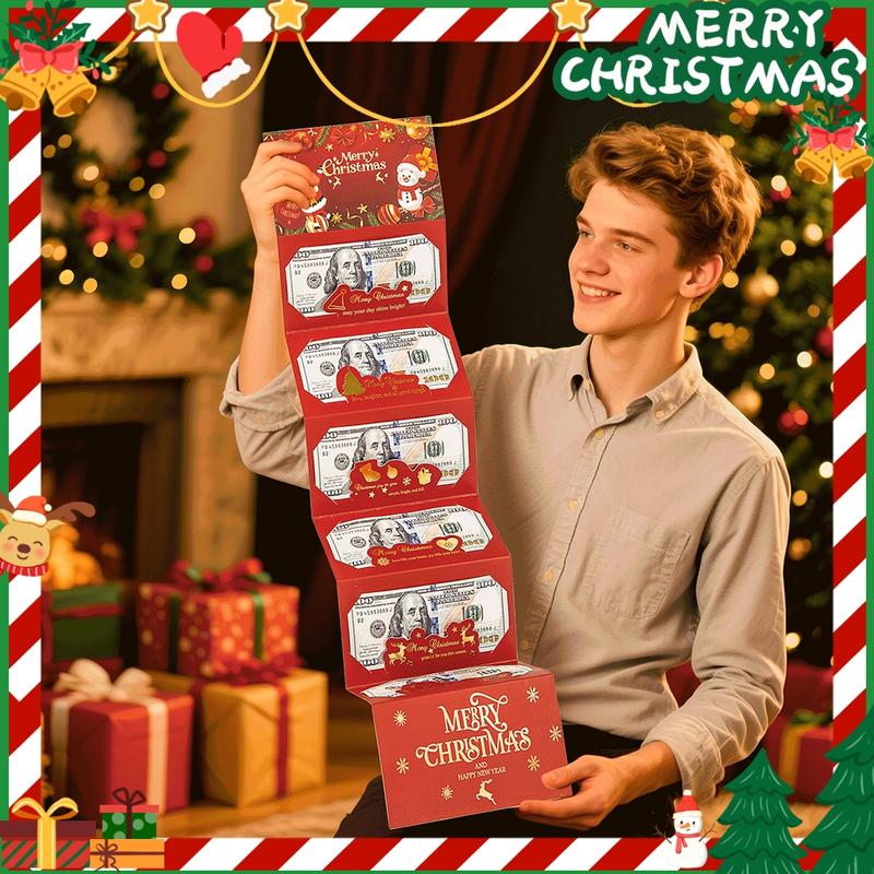 đ Christmas Cash Envelope with Money Clip