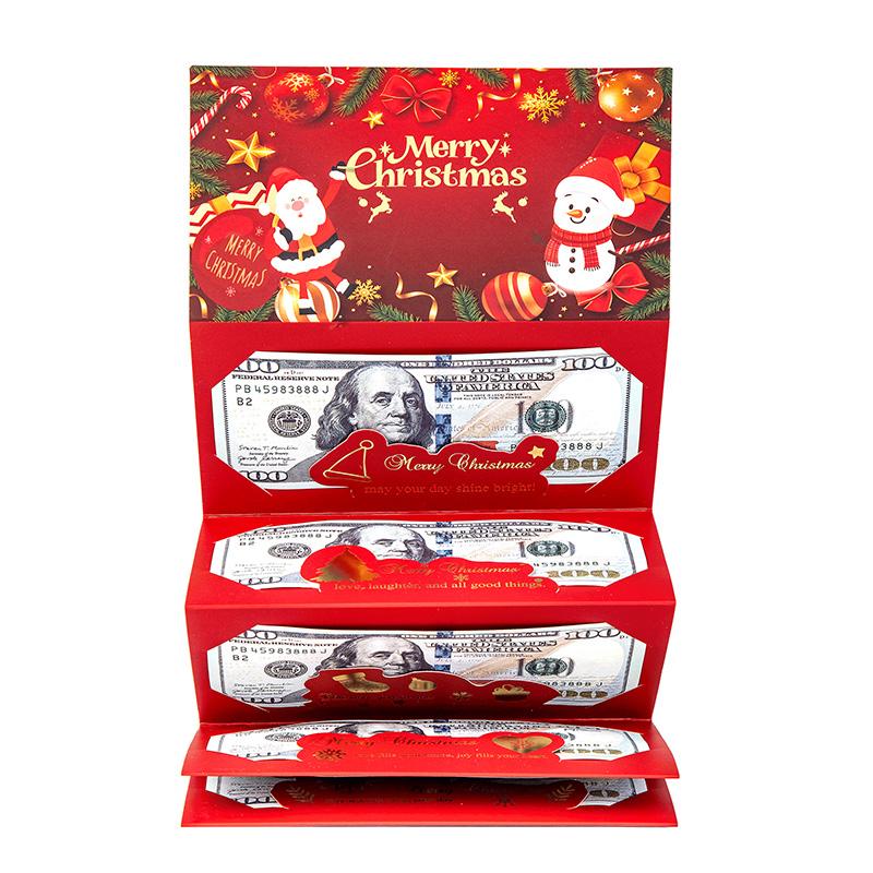 đ Christmas Cash Envelope with Money Clip