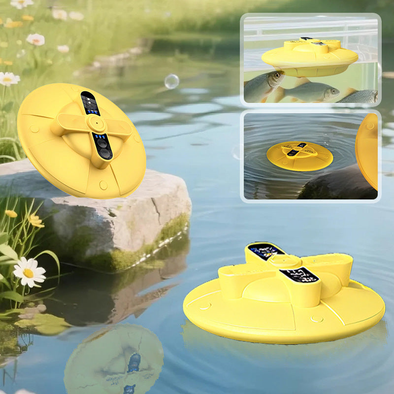 Portable, rechargeable, quiet floating oxygen pump