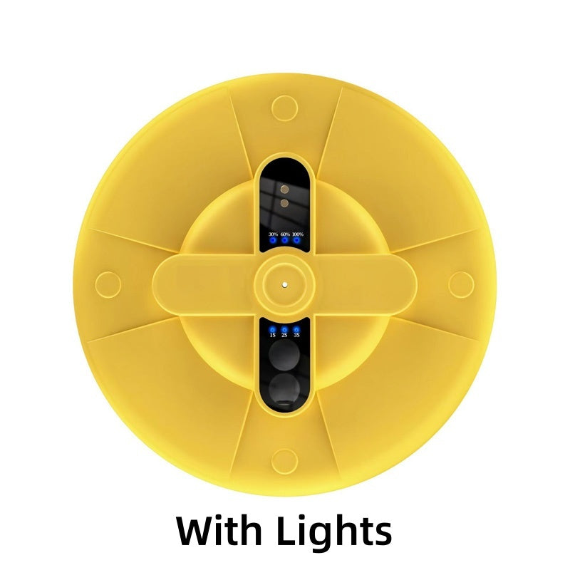 Portable, rechargeable, quiet floating oxygen pump