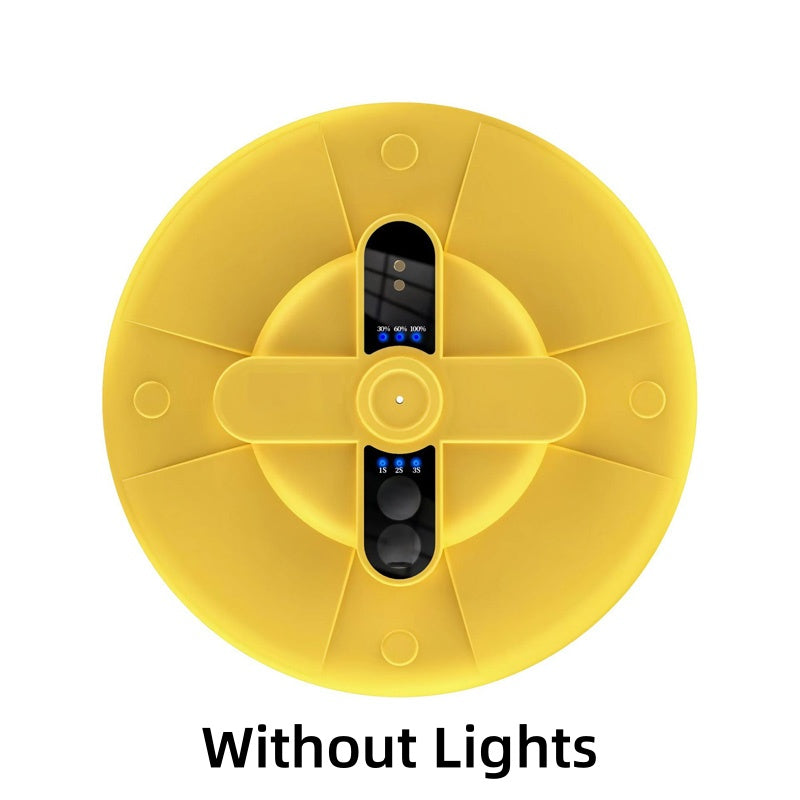 Portable, rechargeable, quiet floating oxygen pump