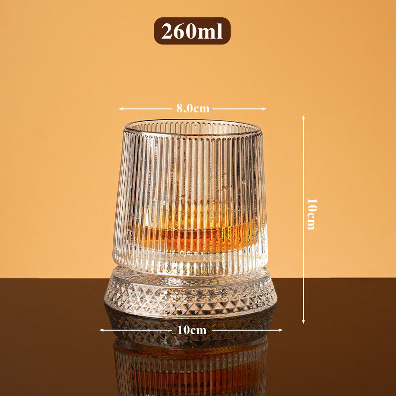 💎360° Rotating Whiskey Glass Tumbler✨🔥