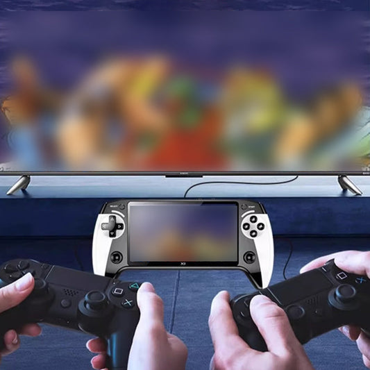 🎮 LIMITED-TIME 50% OFF! ✨ Portable Retro Arcade Console – 5.5" HD, 9 Emulators, Wireless 🕹️