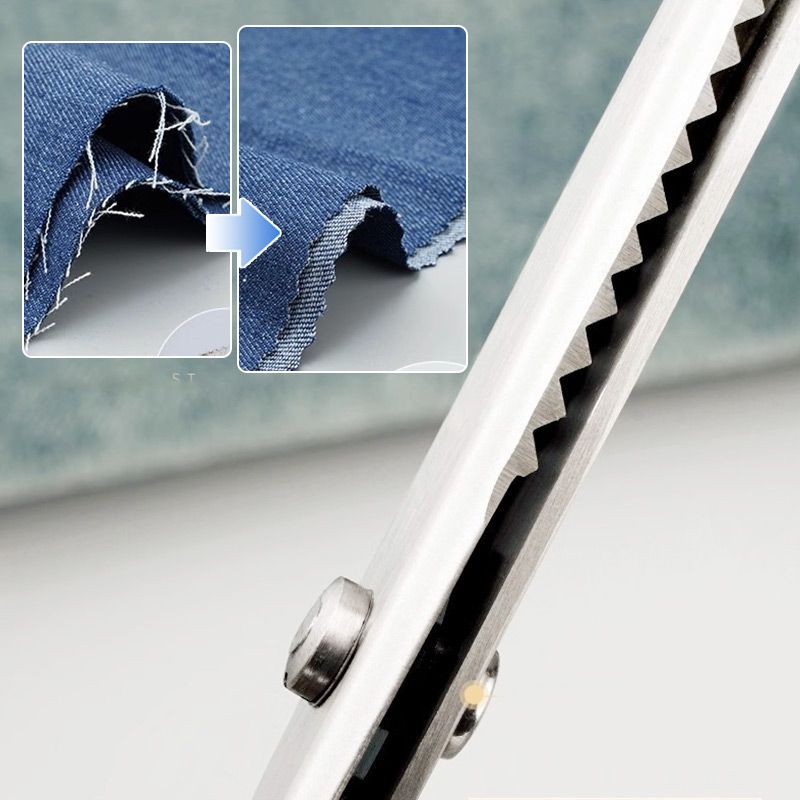 ✂️Multipurpose Pinking Shears Serrated Scissors✨Sharp Zigzag Edge Fray-Free Scissors for Sewing & DIY Crafts