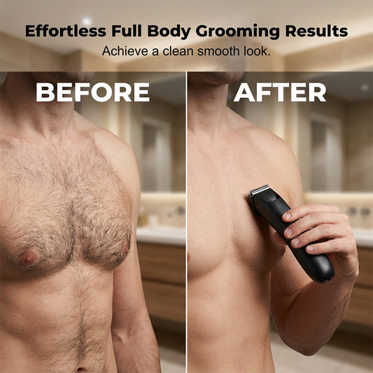 Men's Electric Body Hair Trimmer
