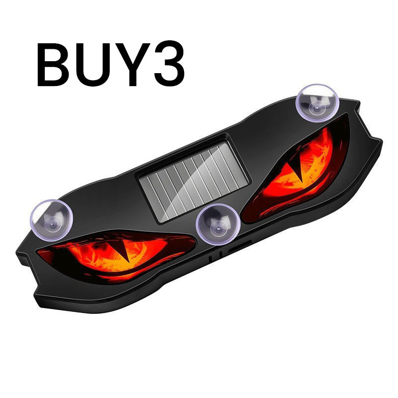🚗🔆 Solar-Powered LED Car Warning Light! Solar-powered, weatherproof, automatic activation at dark – for more safety on the roadside. 🔥🛡️