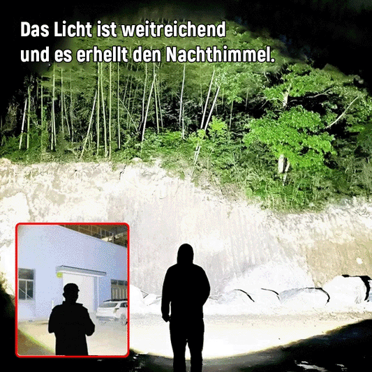 Tre-Öga Miniblixt Superkraftig Ficklampa