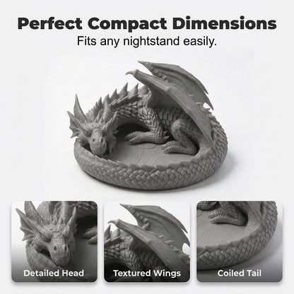 🐉Dragon Guardian 3D Printed Jewelry Tray - The Dragon’s Treasure!