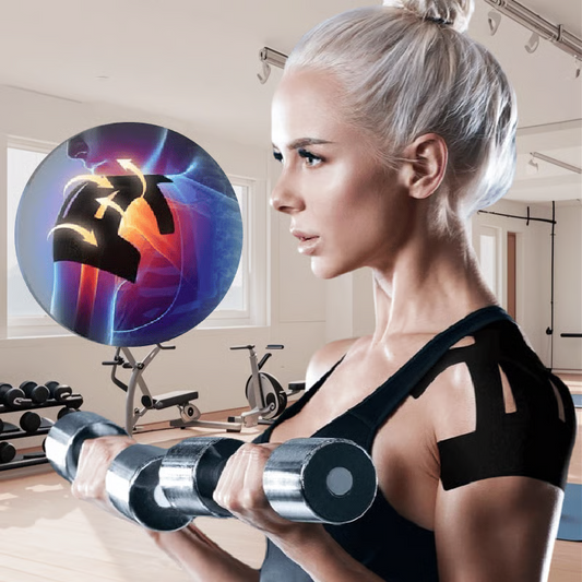 🔥Pre-Cut Elastic Shoulder Support Kinesiology Tapes