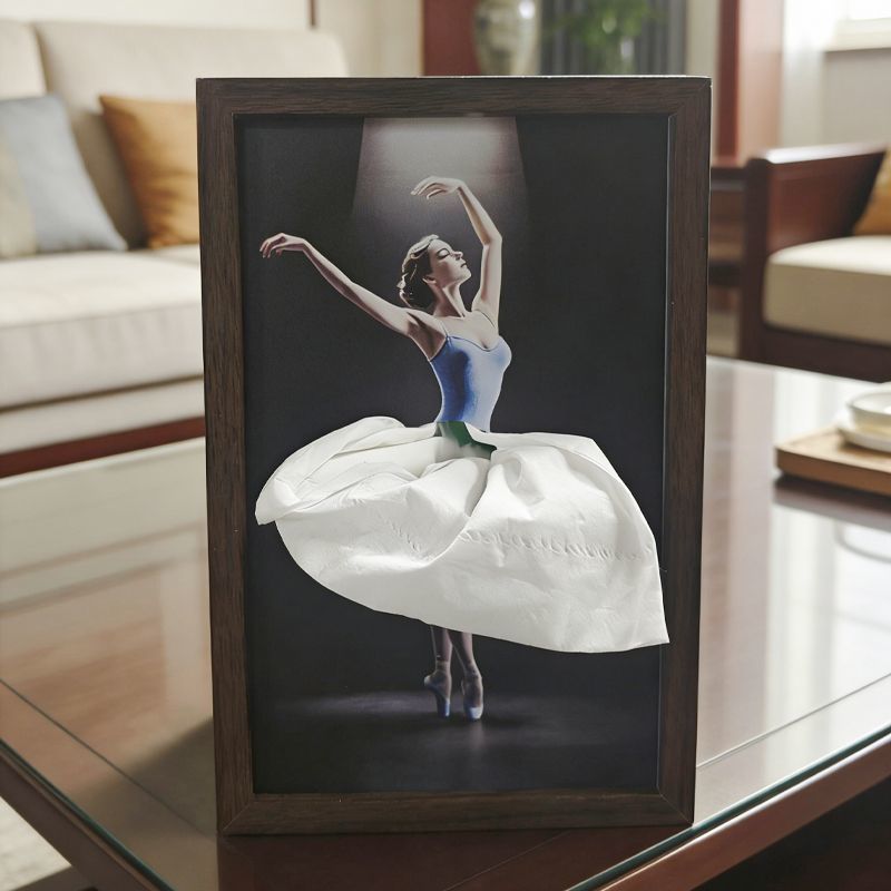 Ballet Dancer Tissue Box