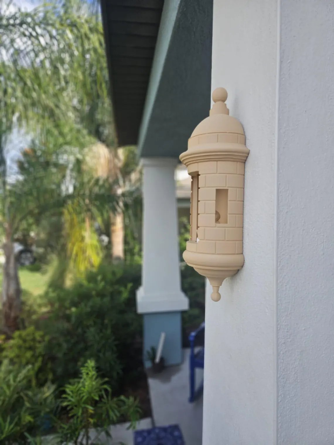 Puerto Rico Garita vägglampa Coqu