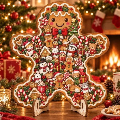 🎄Christmas Wooden Puzzle with Stand | 9 Festive Designs to Build & Display 🧩