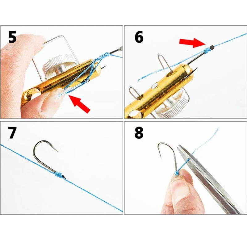 Fishing Line Knotter Hook Needle🎣