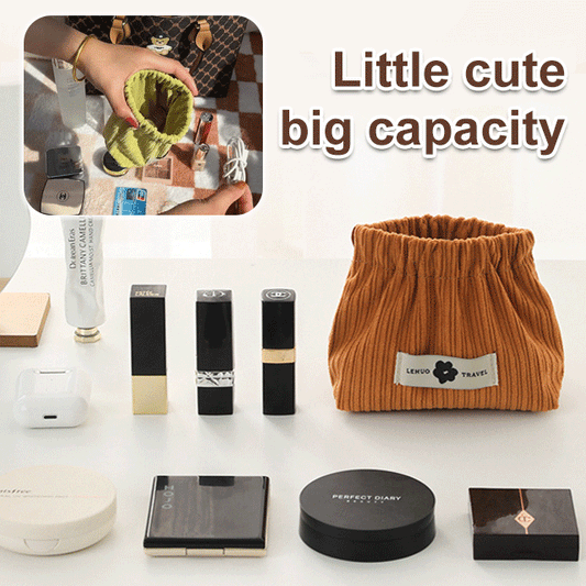 😍Corduroy Elastic Hair Tie Organizer