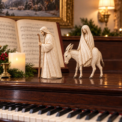 🌟 Journey to Bethlehem Nativity Figurine Set
