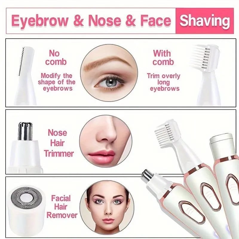 4-i-1 elektrisk epilator