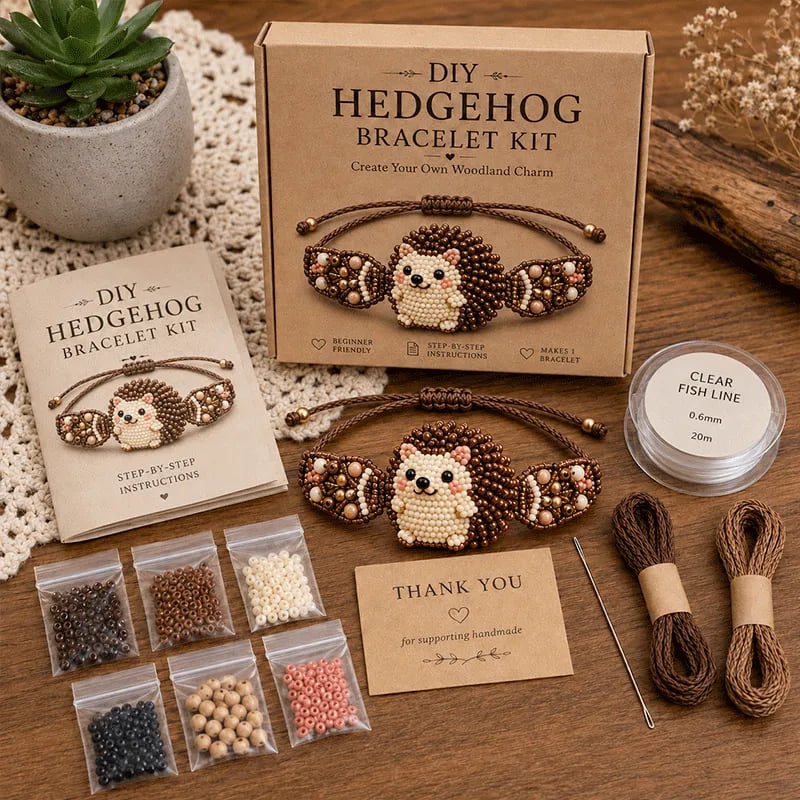 🐙DIY Beaded Bracelet Making Kit🔥