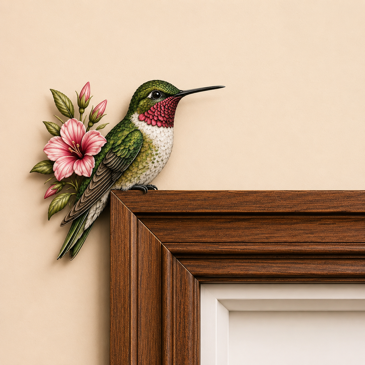 🏡Wooden Bird Door Decoration