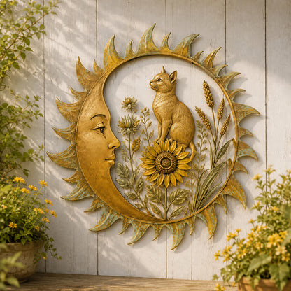 🌞 Vintage Sun Garden Wall Decor Collection