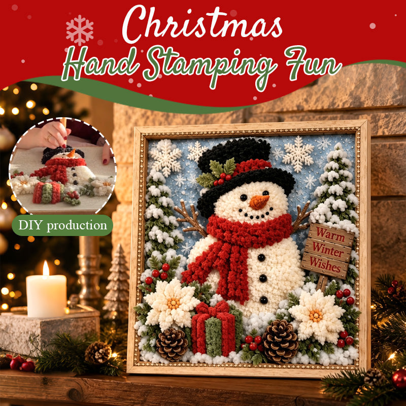 ⛄"Warm Winter Wishes" 3D Snowman DIY Kit
