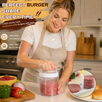 🍔 Burger Patty Maker for Easy Homemade Burgers