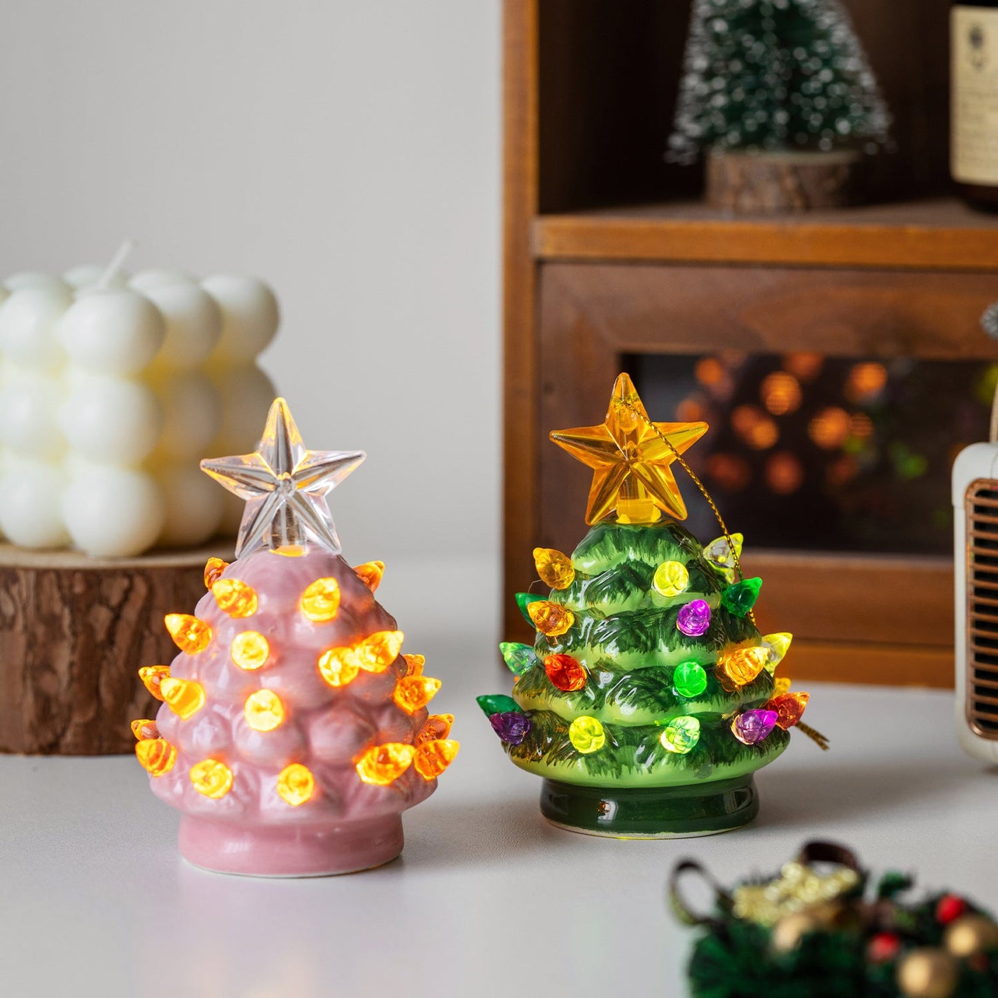 🎄Mini Nostalgic Tree Ornaments with Gift Bags