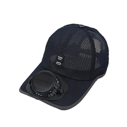 💨Solar Powered Fan Cap❄️