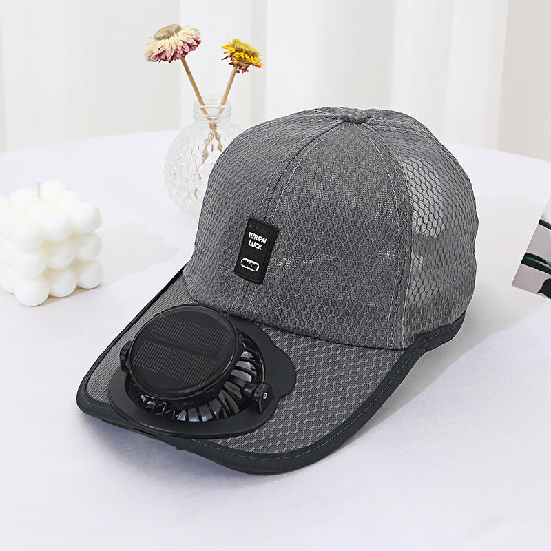 💨Solar Powered Fan Cap❄️