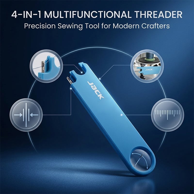 🧵 4-in-1 Needle Threader