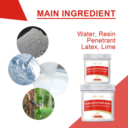 Vattentät väggreparationspasta