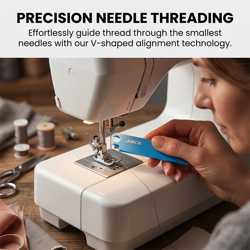 🧵 4-in-1 Needle Threader