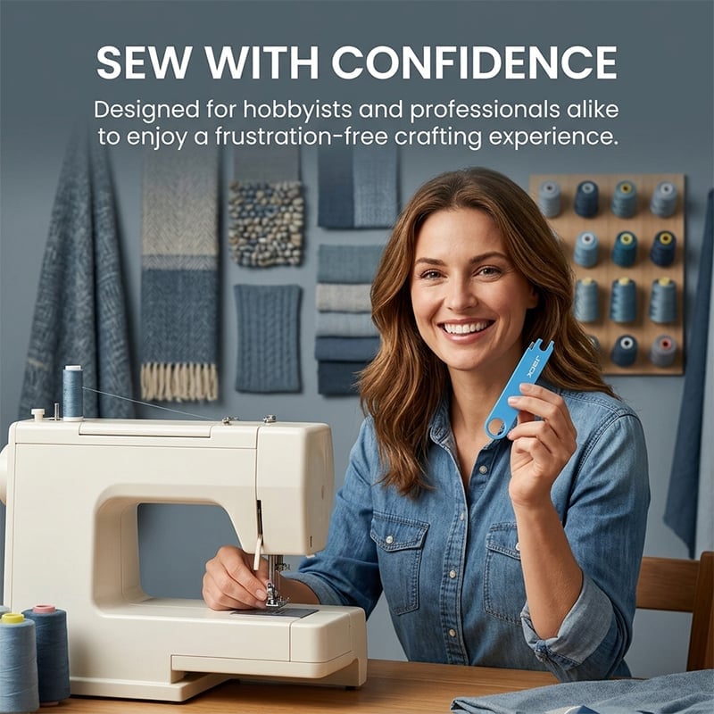 🧵 4-in-1 Needle Threader