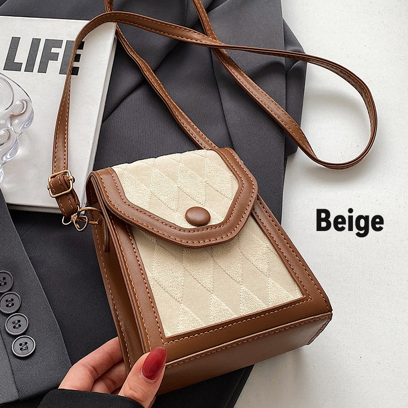 Högvärdig Kors Kroppsväska För Pendling