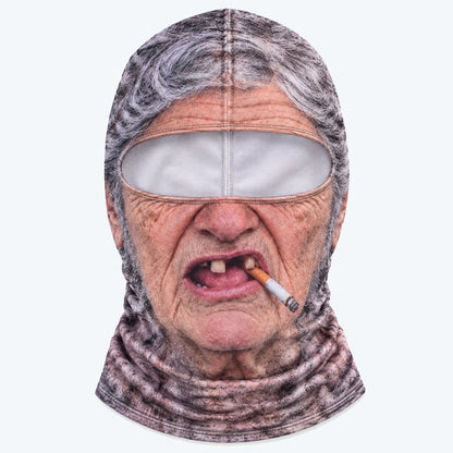 😂Funny Realistic Face Ski Mask – Hilarious Winter Party Gear for Outdoor Groups