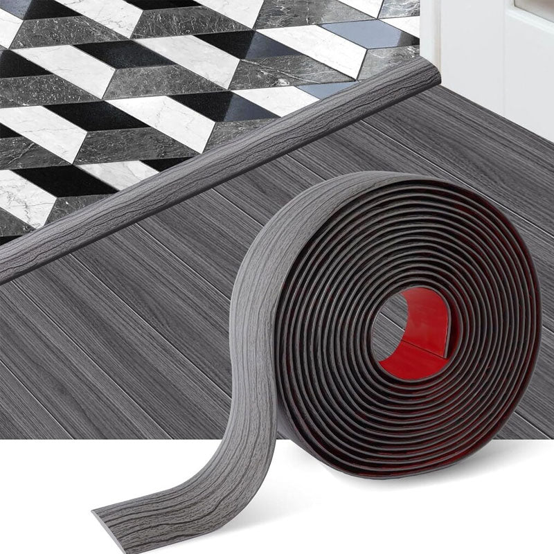 ✨ Self-Adhesive Floor Transition Strip – Flexible PVC, Peel-and-Stick, Smooth Finish 🚪