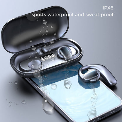 Trådlösa digitala Bluetooth-öronsnäckor med benlednin