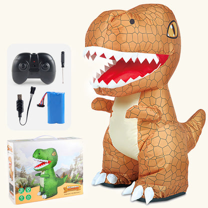 🦖 Remote-Control Inflatable T-Rex Toy for Kids